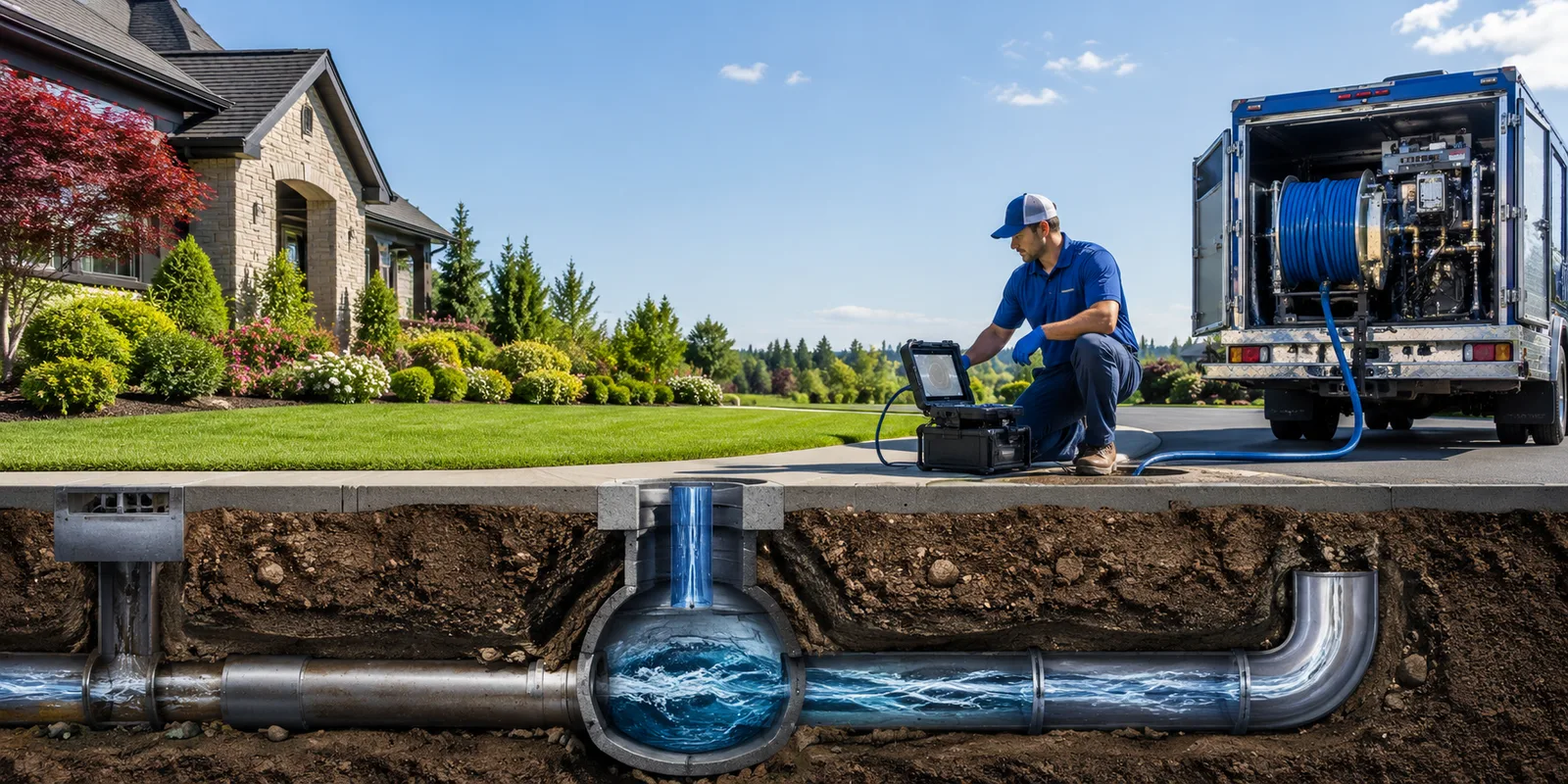 Drainage restoration information for Huron, TN